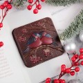 Шоколад в открытке Два снегиря